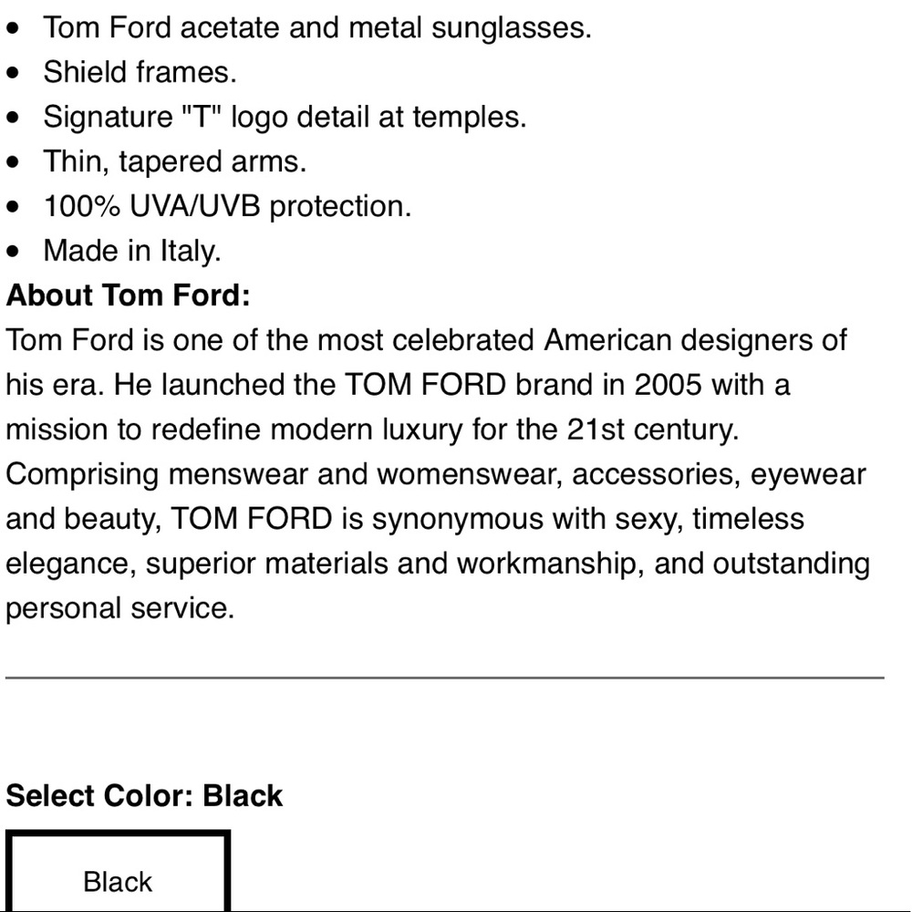 Tom Ford  Nicholas ,57 mm sunglasses with tags on - Picture 6 of 8